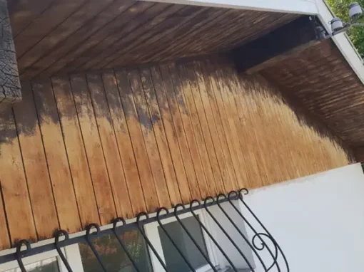 Ponçage habillage bois Genève