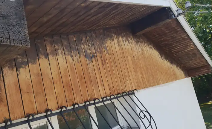 Ponçage habillage bois Genève